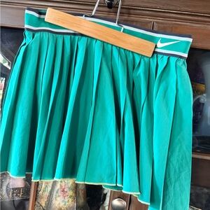 Nike Pleated Skater Skirt with Contrasting Waistband